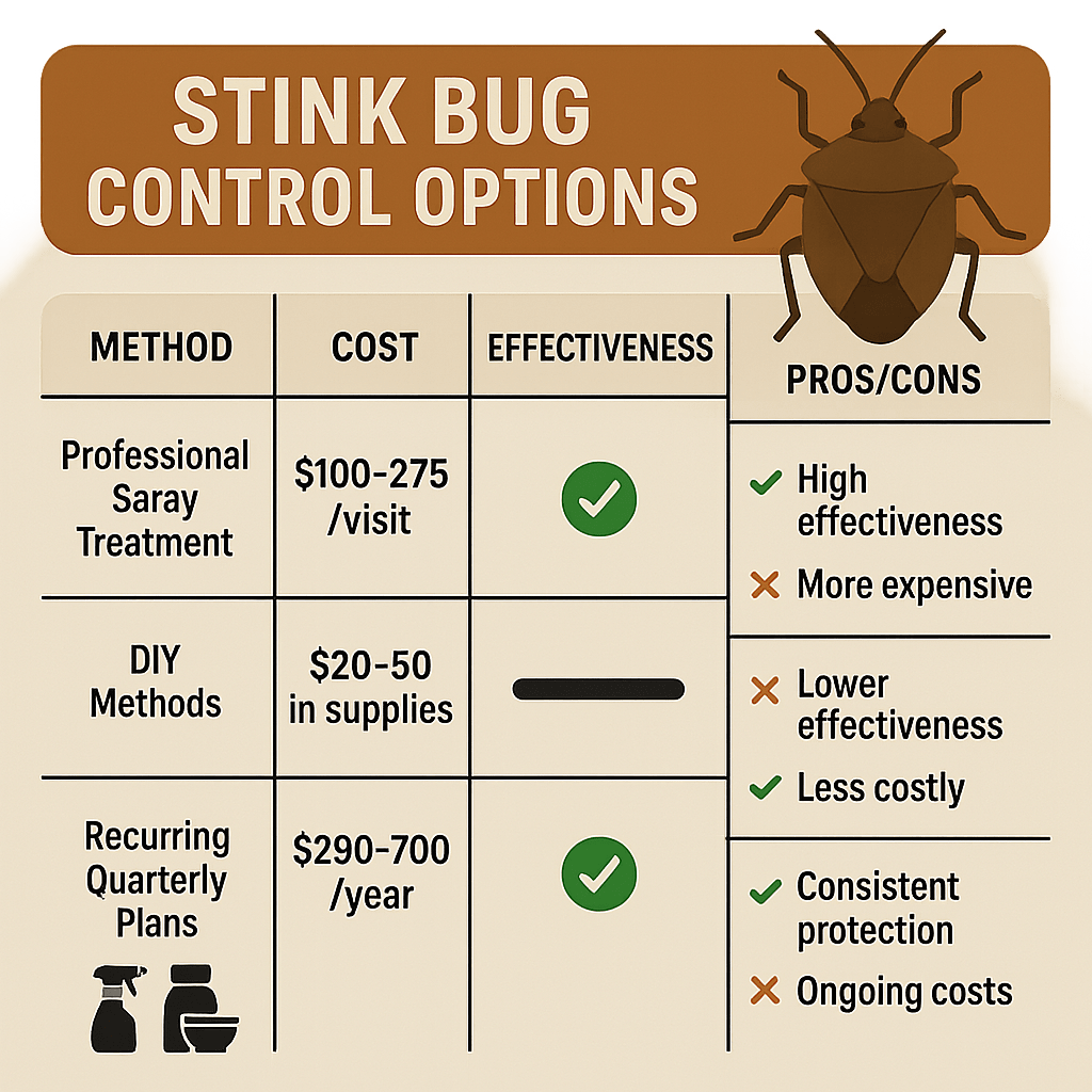 Stink bug control cost Decatur GA