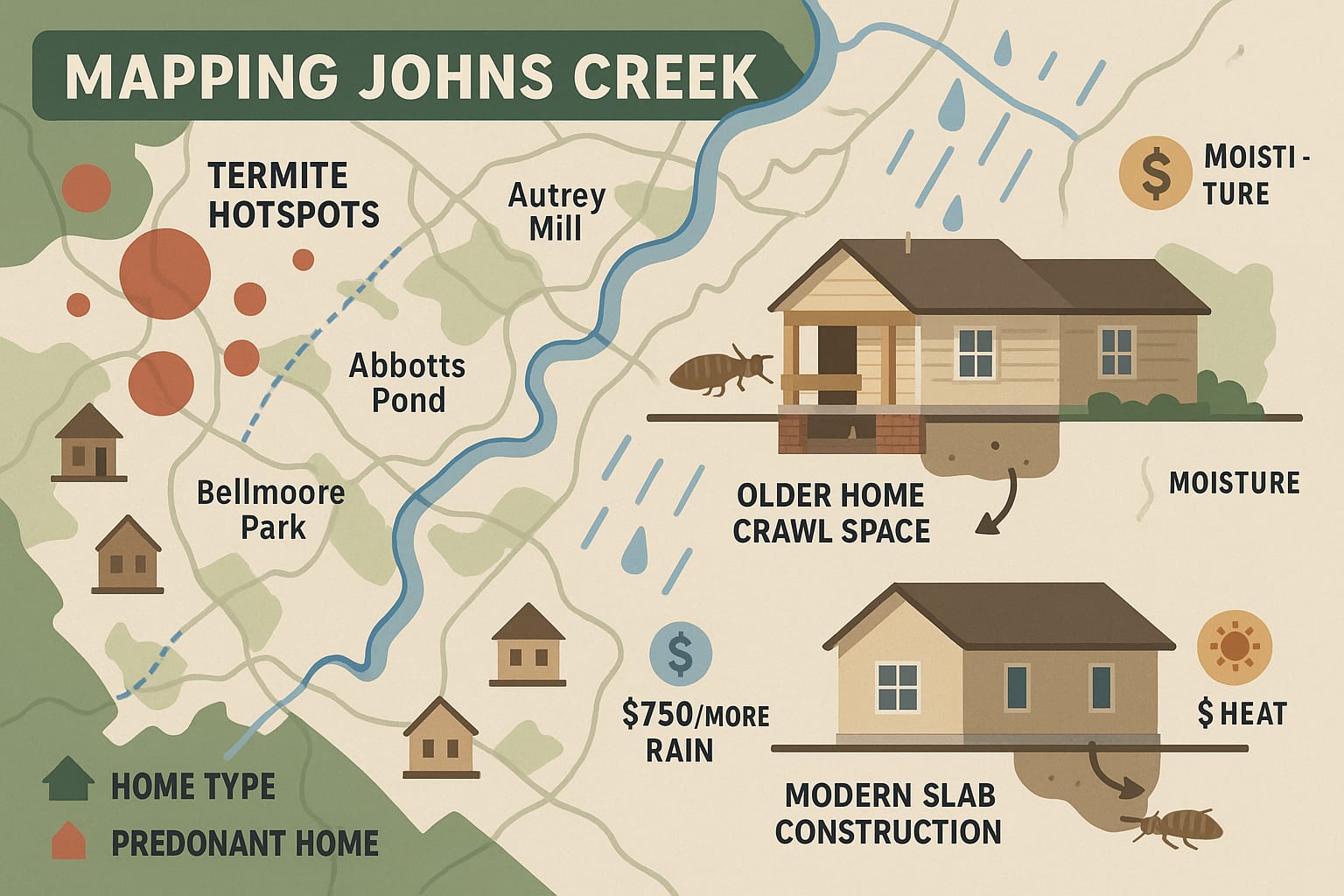 Mapping Johns Creek