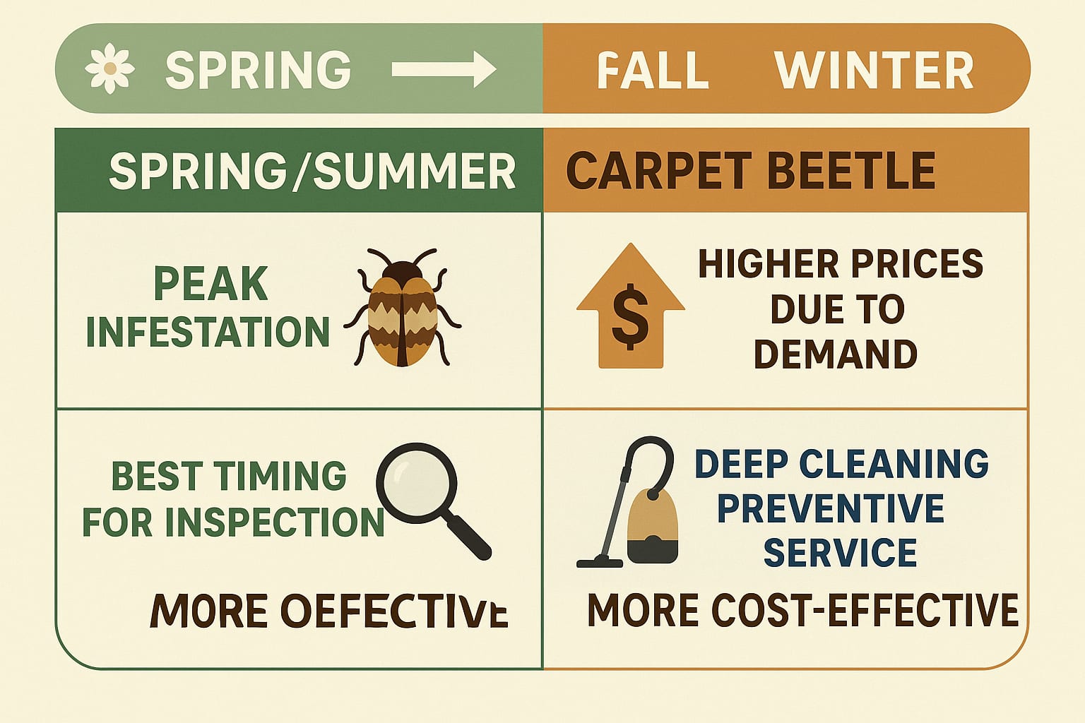 Take Action Against Carpet Beetles in Johns Creek