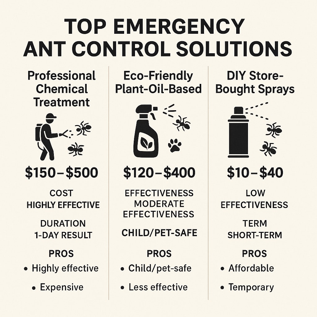 Cost of emergency ant control Sandy Springs GA