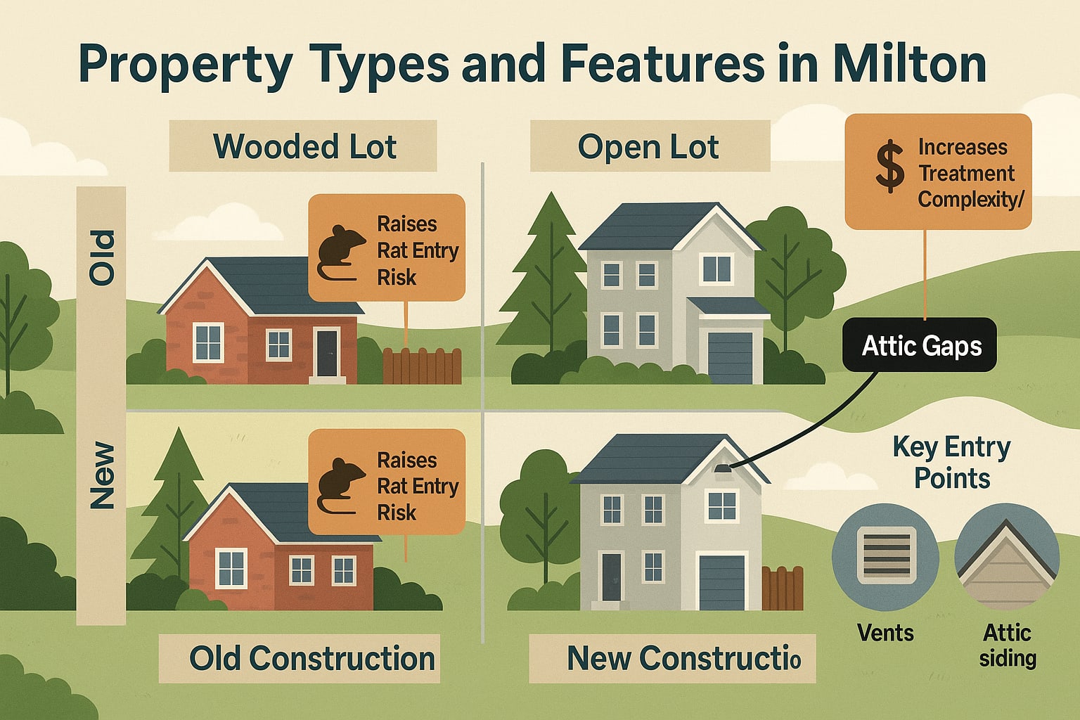 Practical Ways to Keep Rats—and High Costs—Out of Your Milton Home