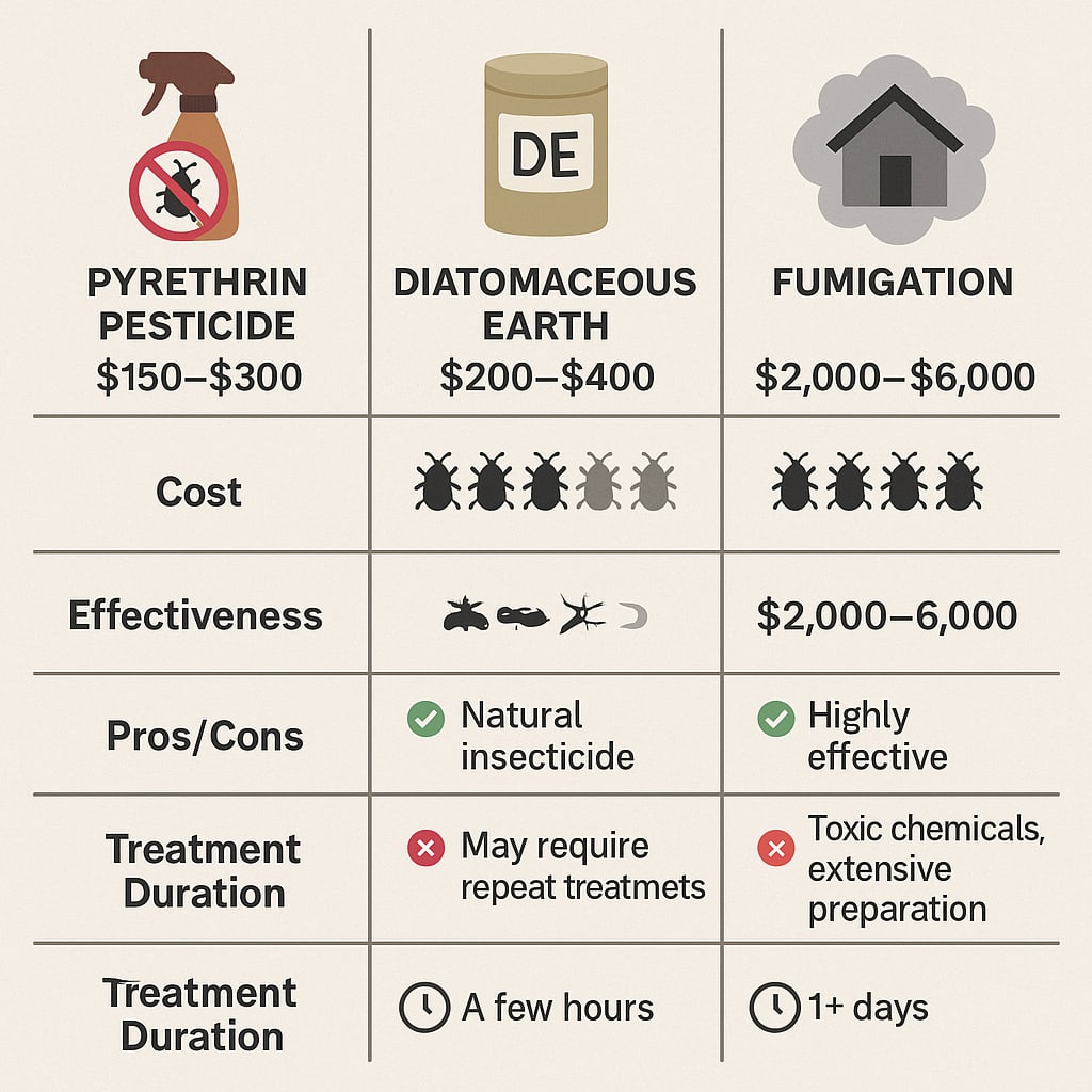 Cost of silverfish control Roswell, GA