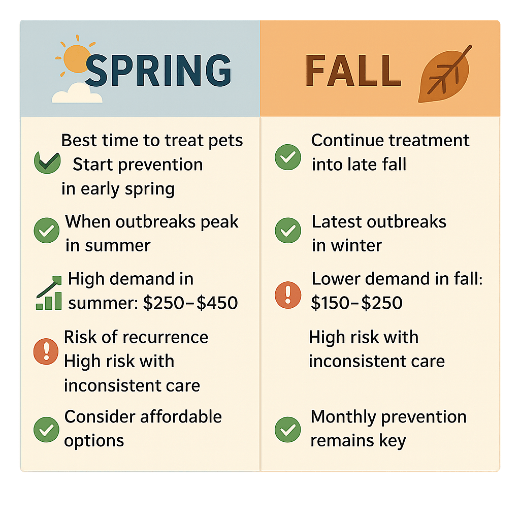 Plan Flea Treatments Around Peachtree City's Seasons for Best Results
