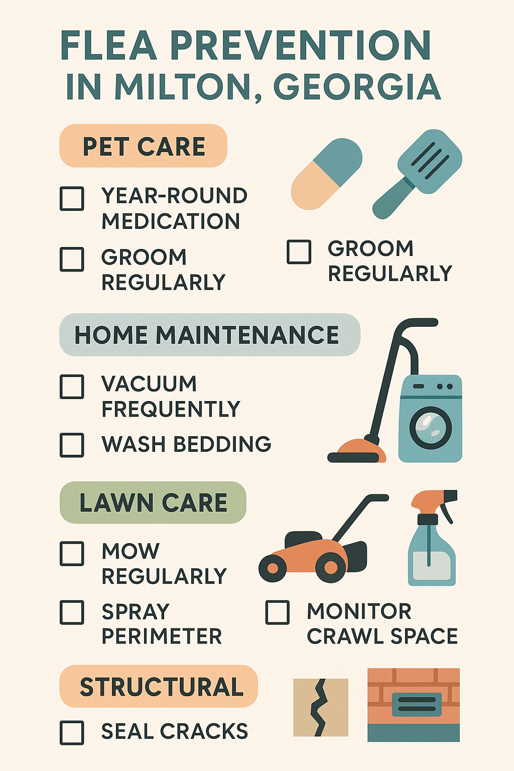 Flea Control Cost Milton

