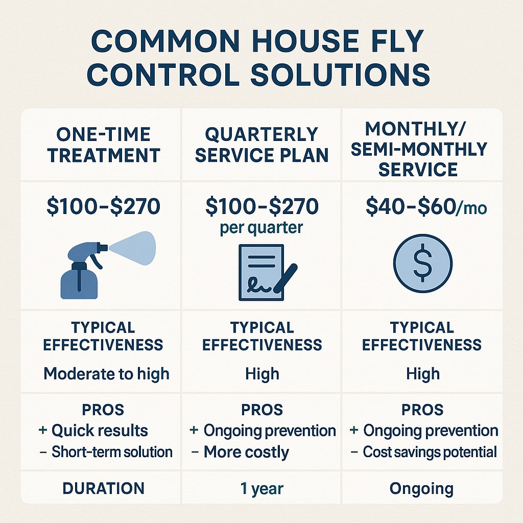 Cost of House Fly Control in Sandy Springs