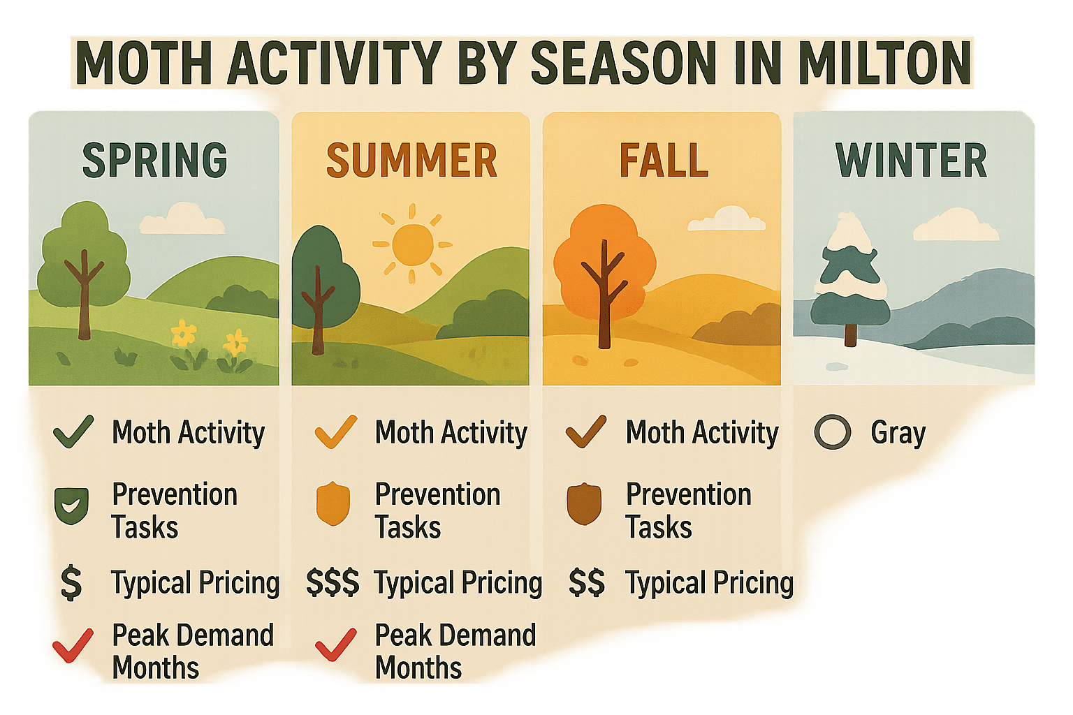 Moth Exterminator in Milton