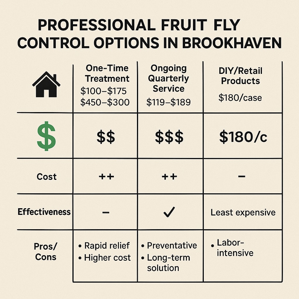 Fruit fly control cost Brookhaven, GA