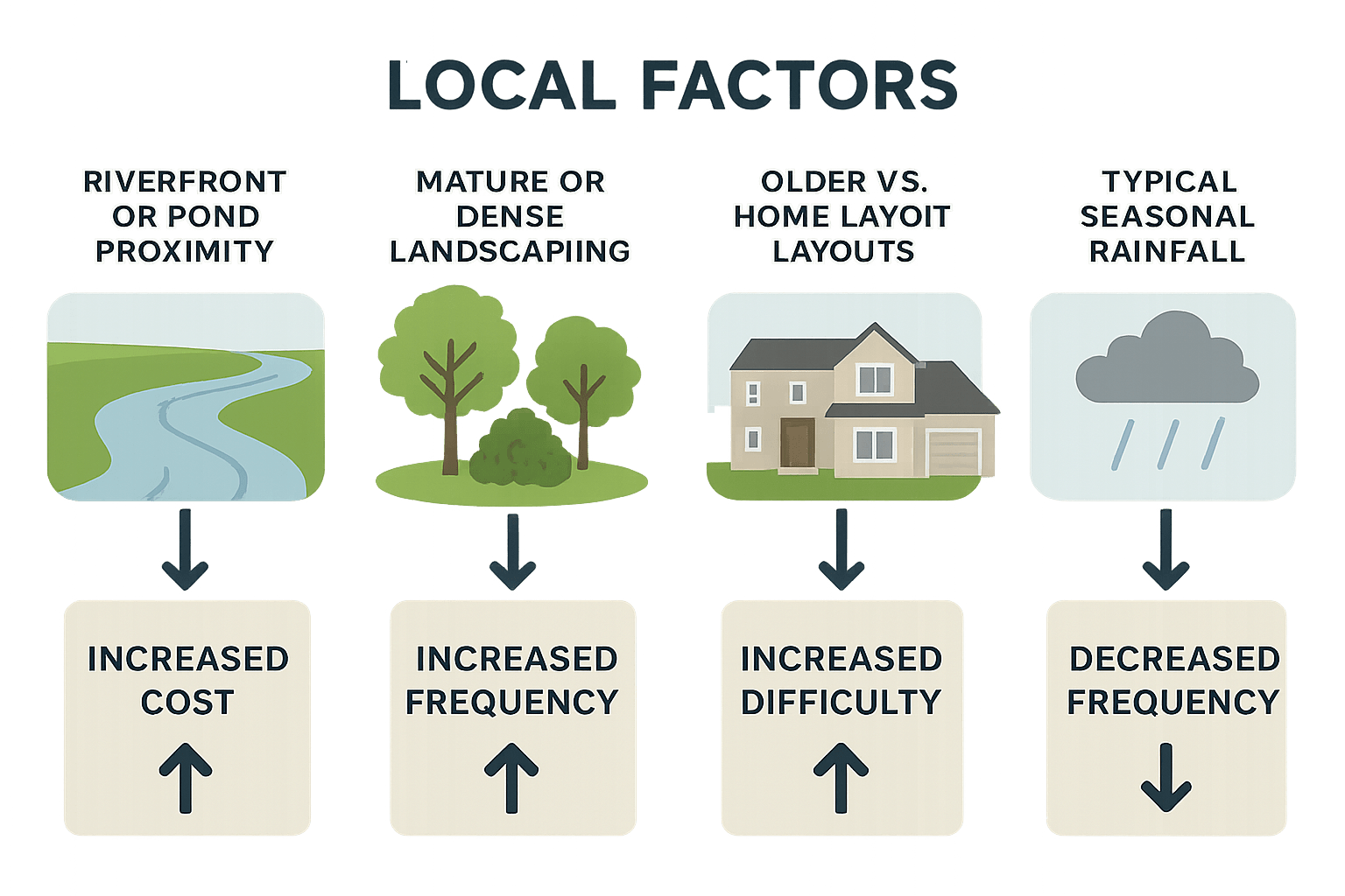 Local factors Mosquito Control in Johns Creek