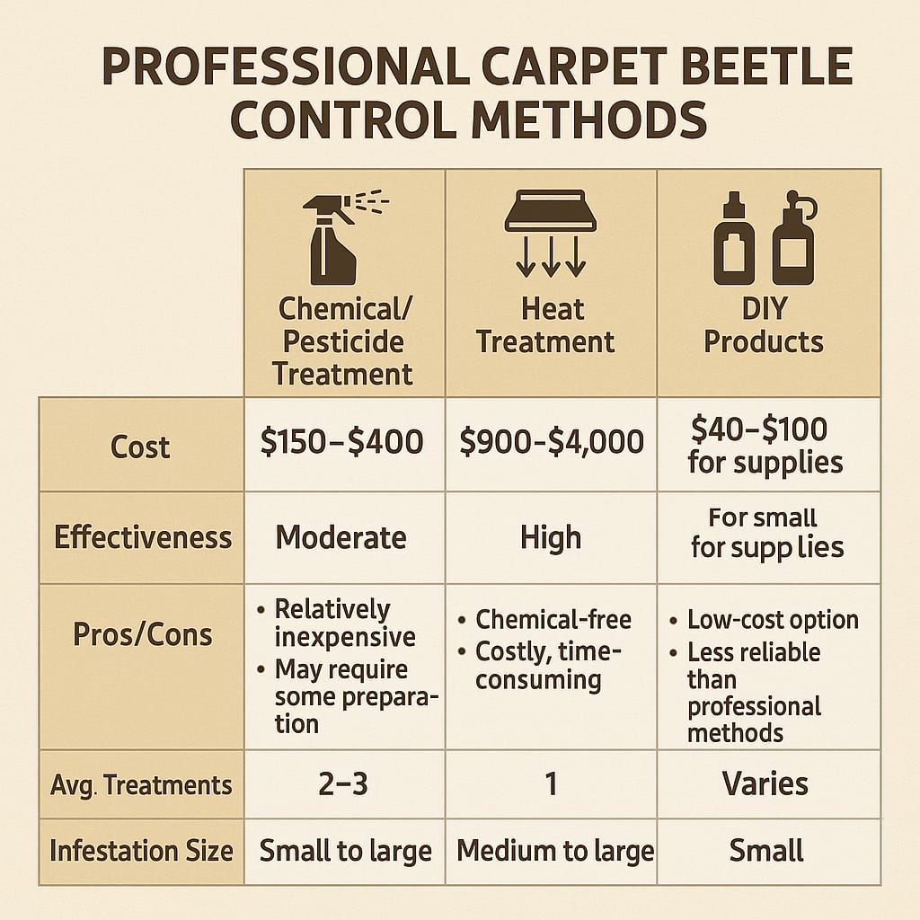 Carpet Beetle Control Cost Brookhaven, GA