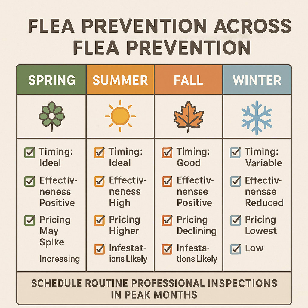 Timing Matters for Flea Control in Johns Creek