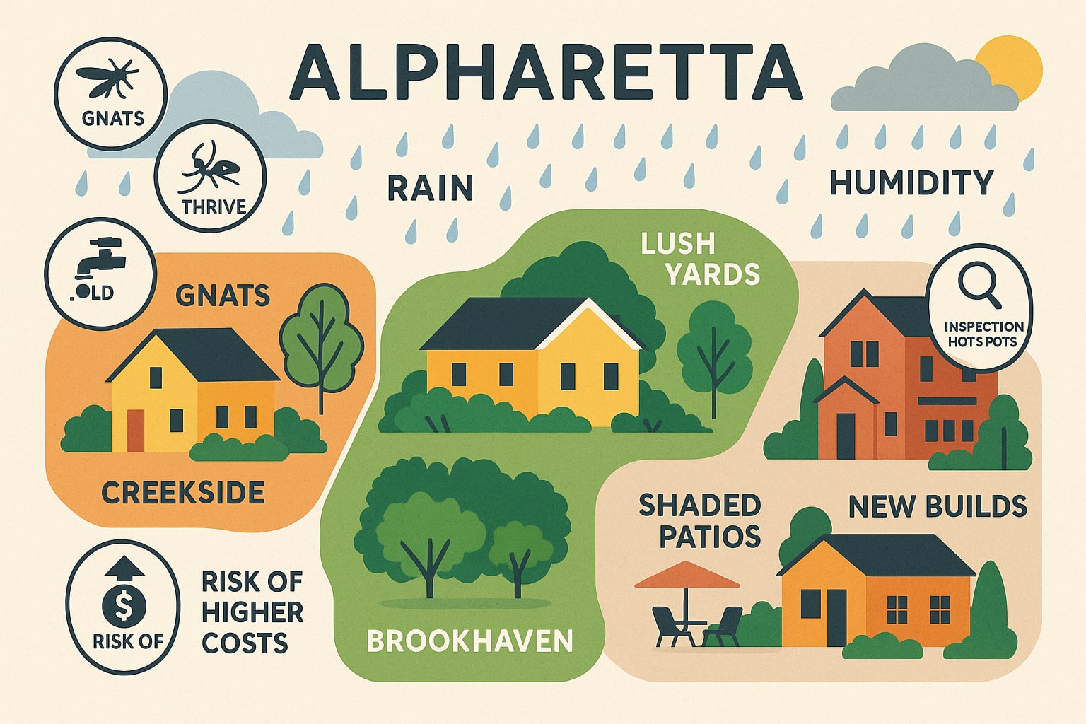 Keep Gnats Out of Your Alpharetta Home: Straightforward Prevention That Works