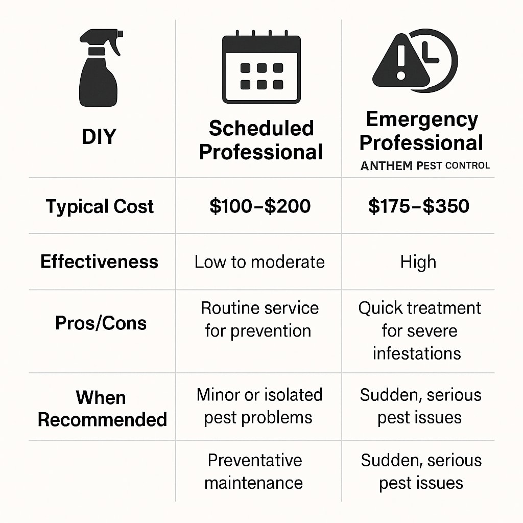 Cost of emergency spider control Sandy Springs, GA