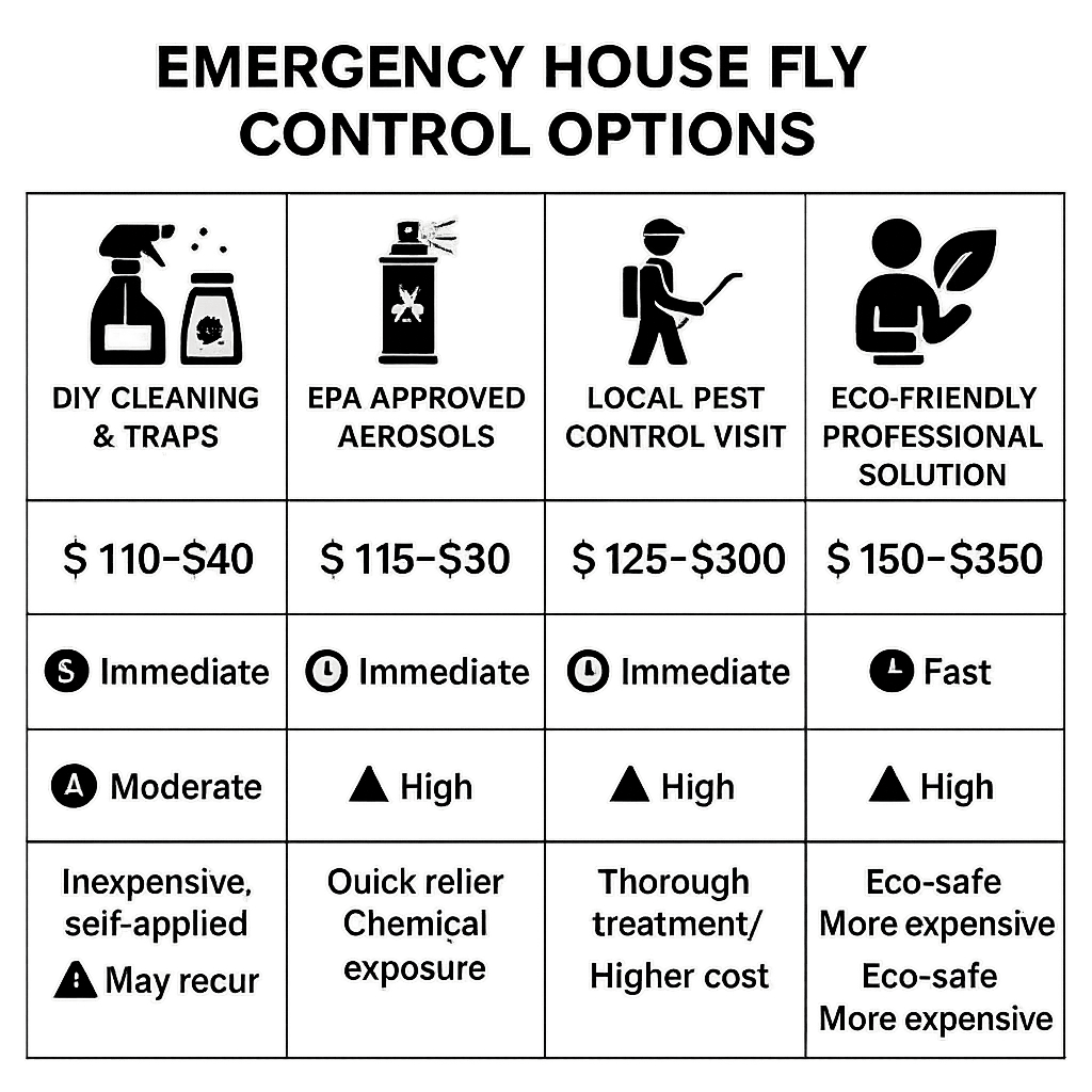 Cost of emergency house fly control Sandy Springs