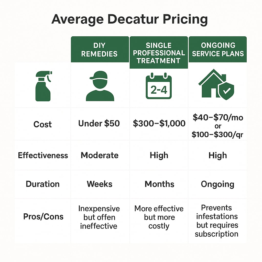 Gnat control cost Decatur GA