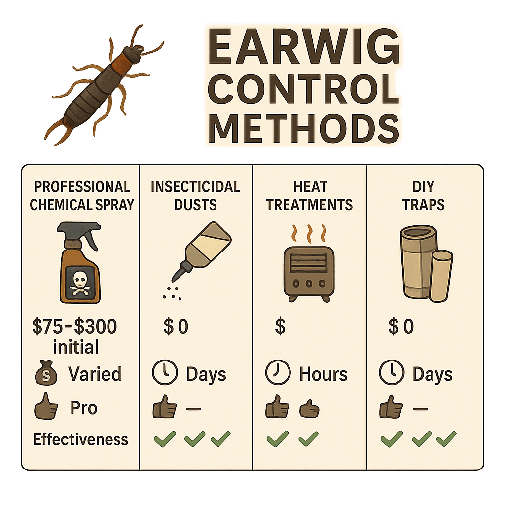 Top Rated Earwig Control Pricing in Milton