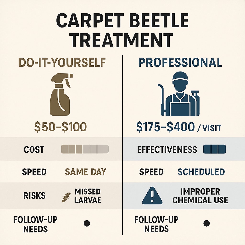 Cost of Emergency Carpet Beetle Control Alpharetta GA