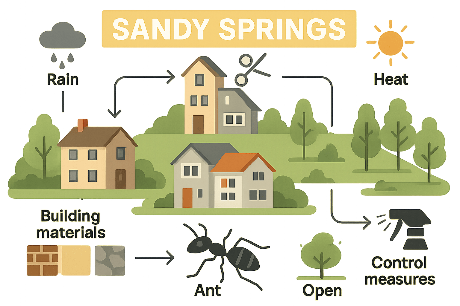 Easy Ways to Keep Ants Out and Save Money in Sandy Springs