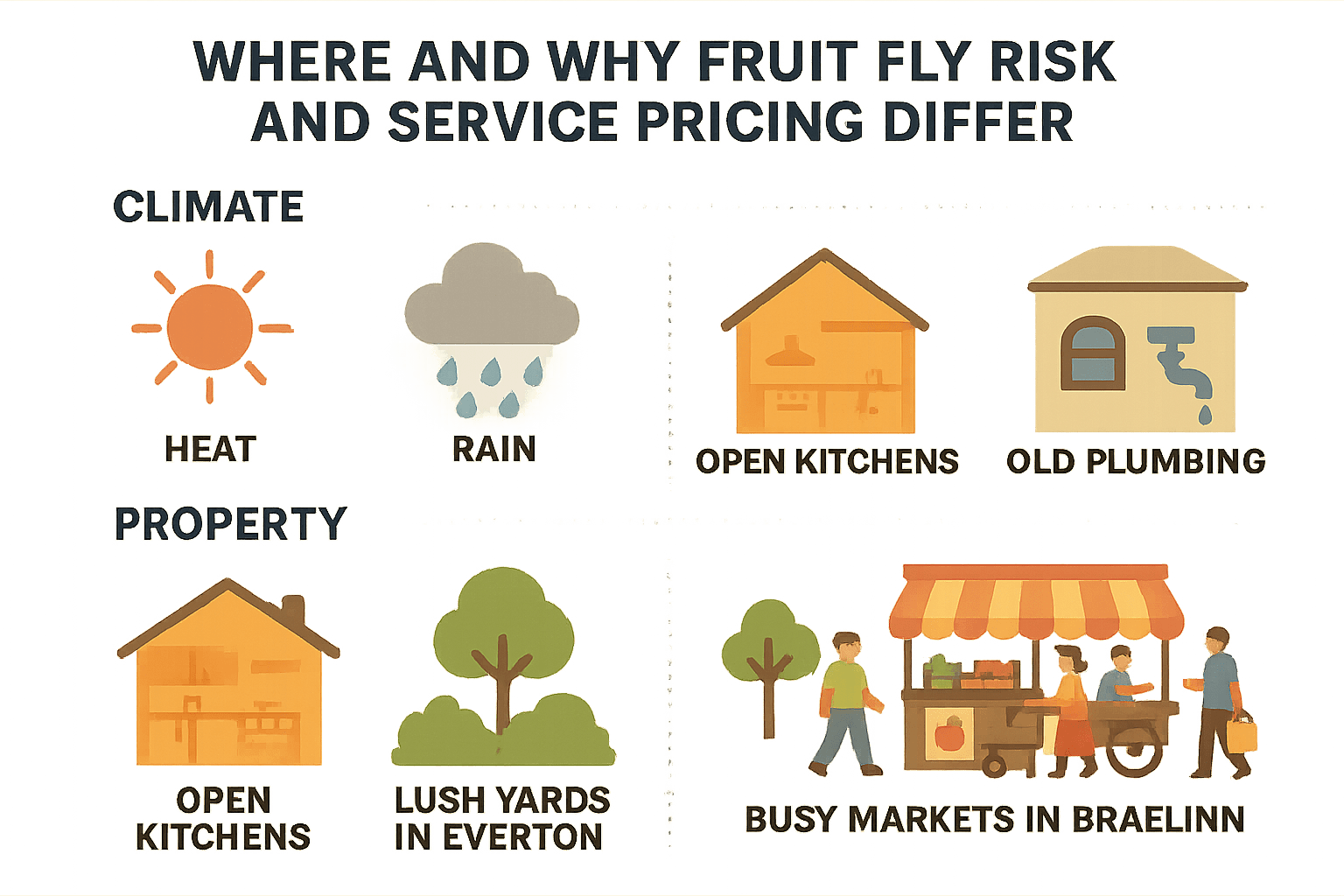 Simple steps for fruit fly control in Peachtree City