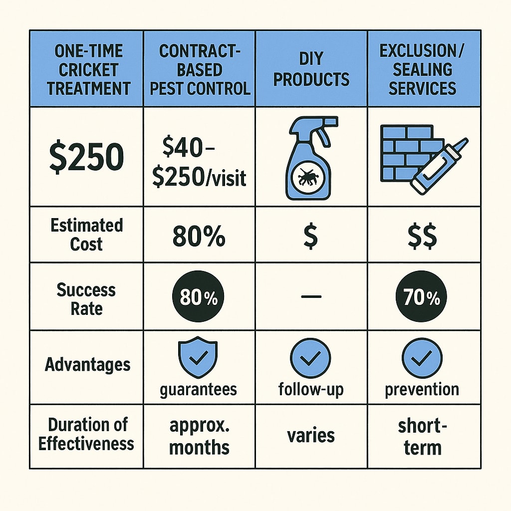 Cricket Control Cost Johns Creek