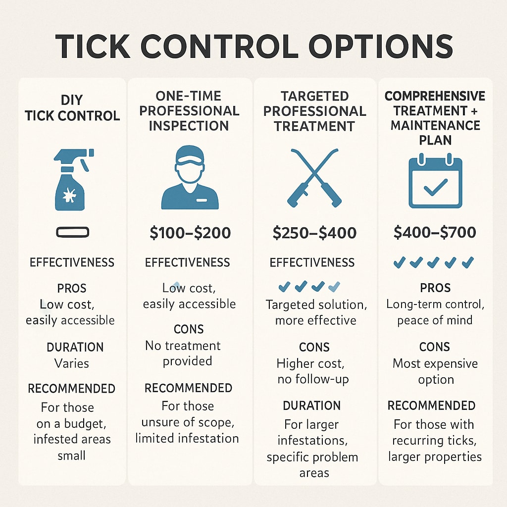 Cost of tick inspection Sandy Springs GA
