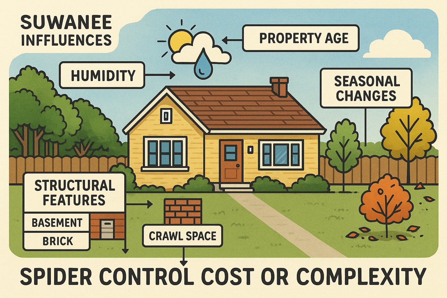 Keep Spiders Out of Your Suwanee Home