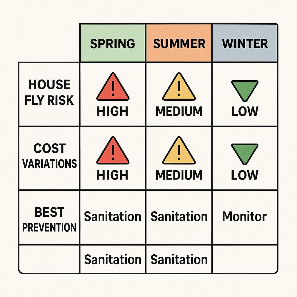 Best Time to Get Serious About House Fly Control in Alpharetta