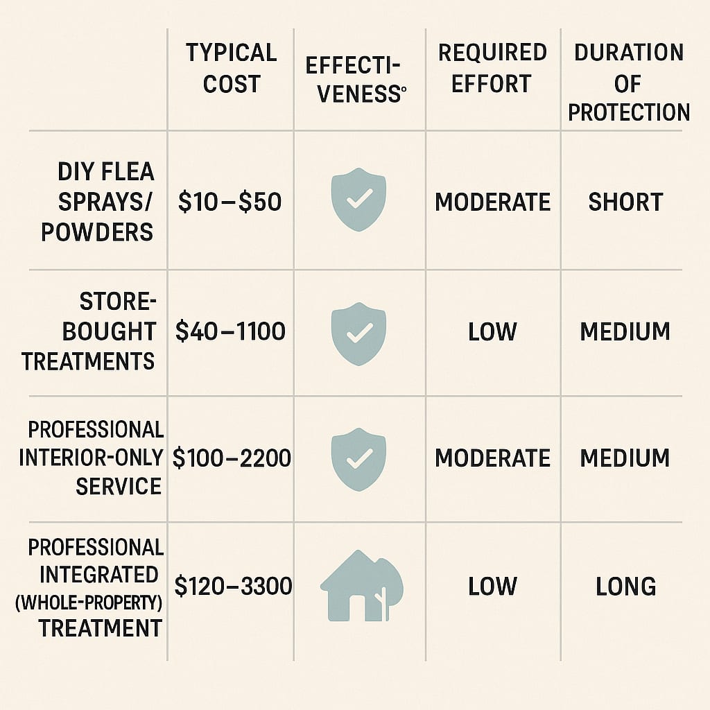 Flea control in Milton GA