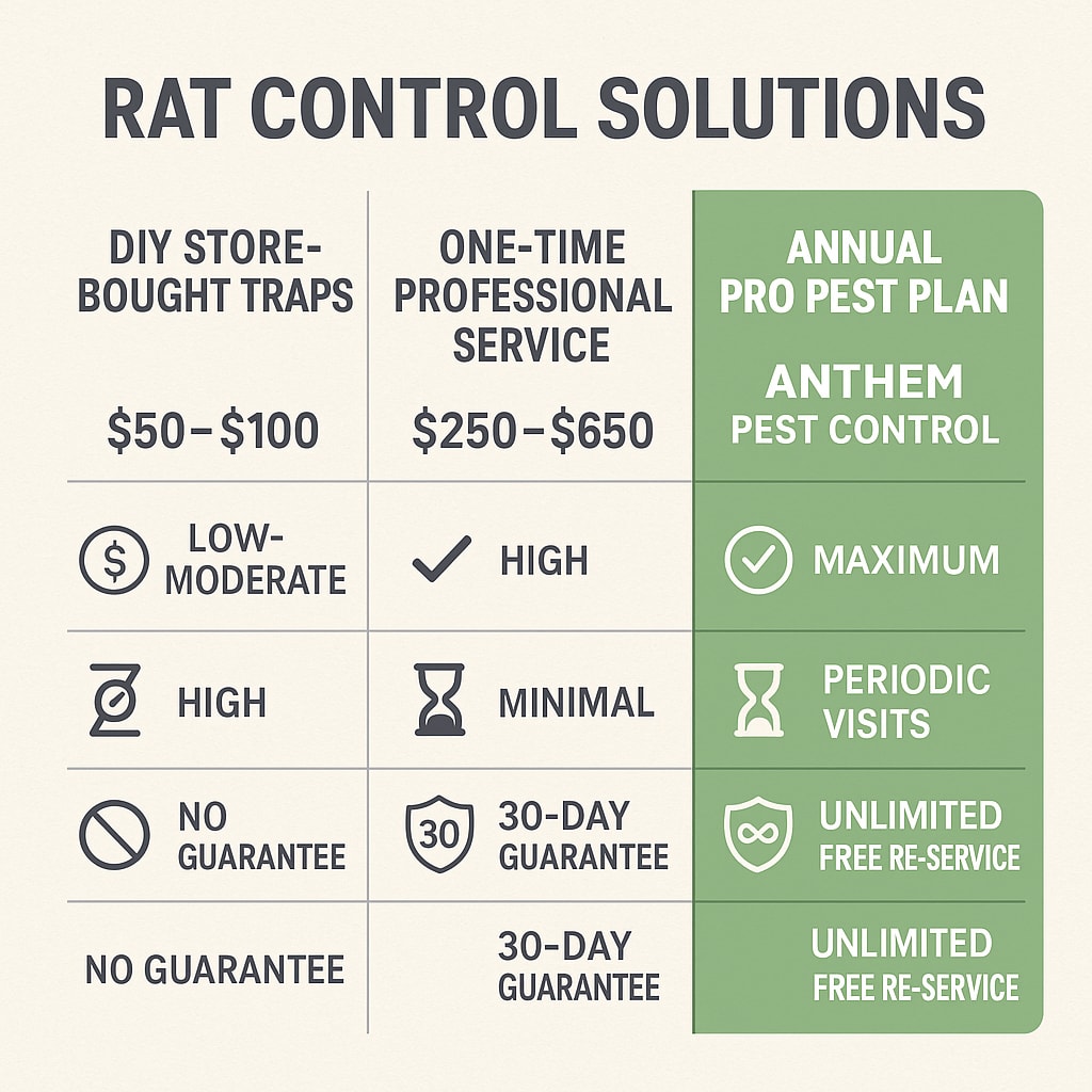 Cost of top rated Rat Control Milton GA