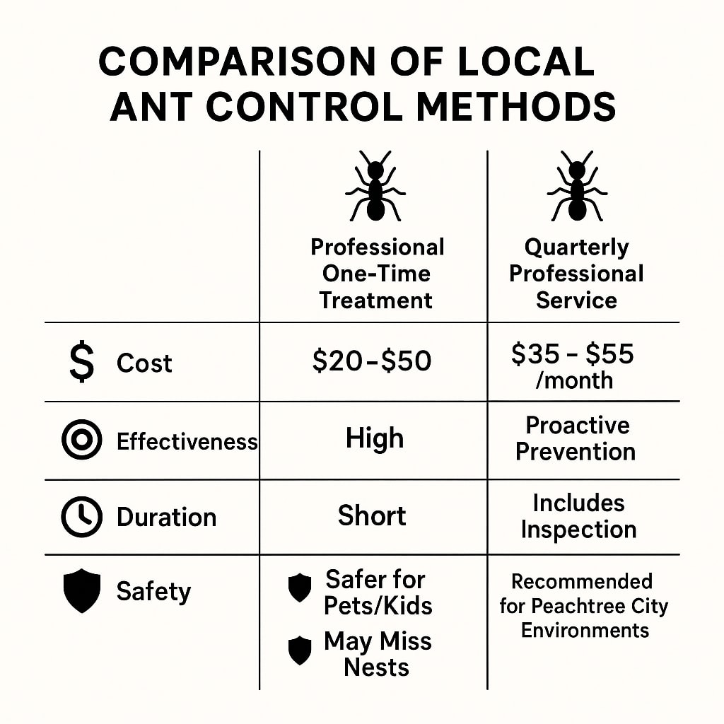 Cost of Ant Control Peachtree City GA