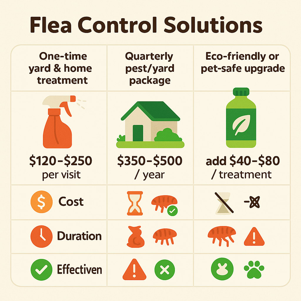 Cost of Flea Control Peachtree City GA