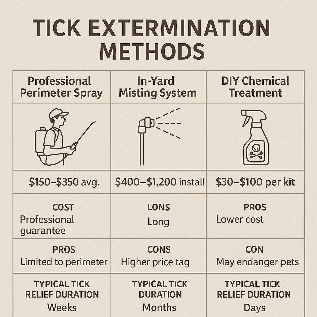 Cost of tick exterminator Sandy Springs GA