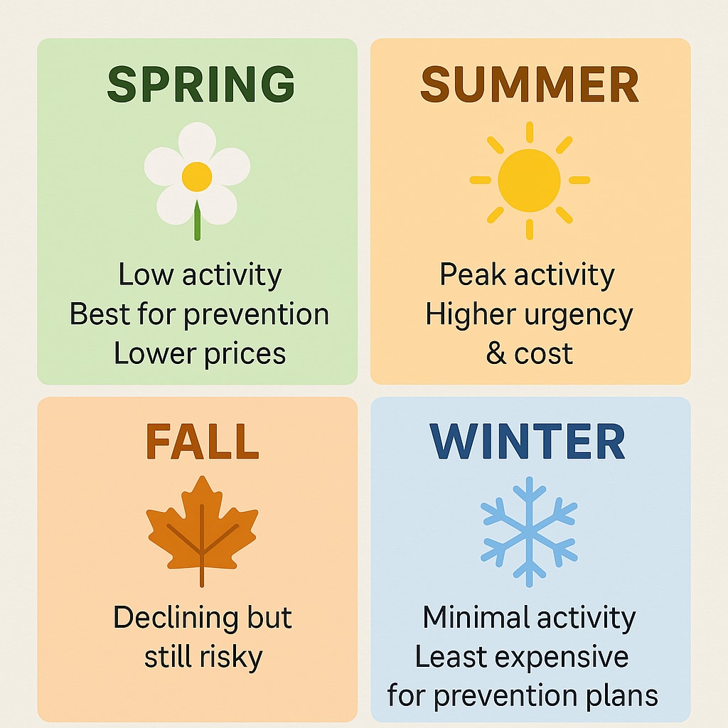 The Timing Right for Fruit Fly Control in Roswell