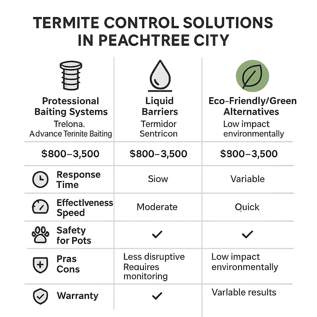 Cost of Emergency Termite Control Peachtree City