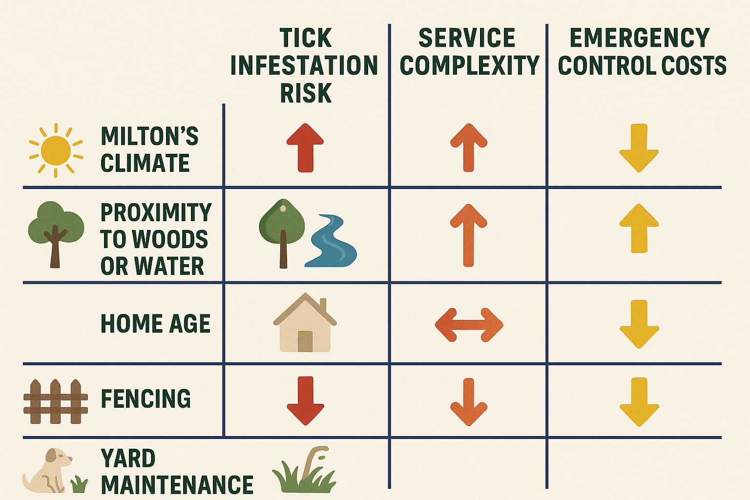 Tick Control in Milton