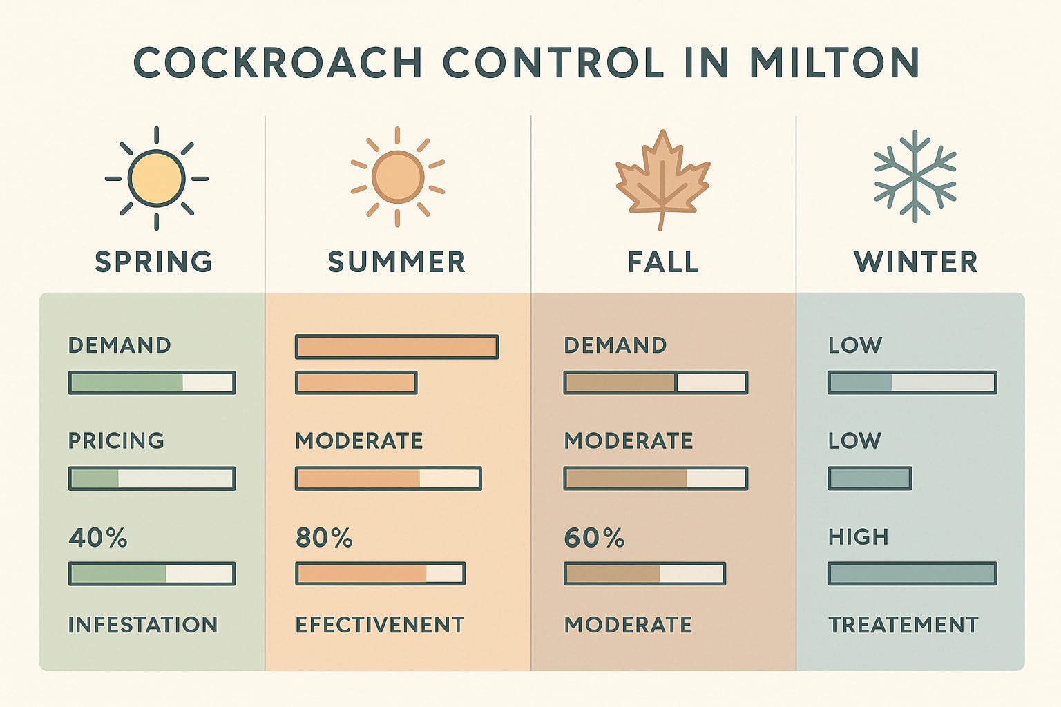 Start Living Roach-Free in Milton