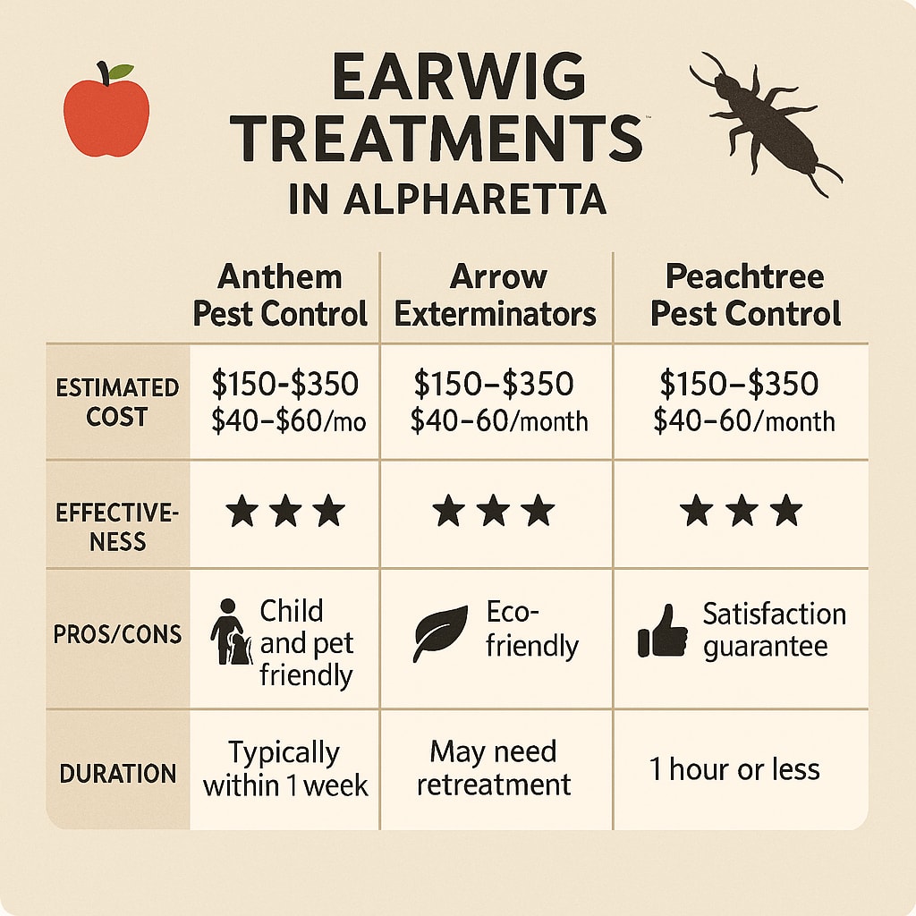 Earwig Exterminator Near Me Alpharetta