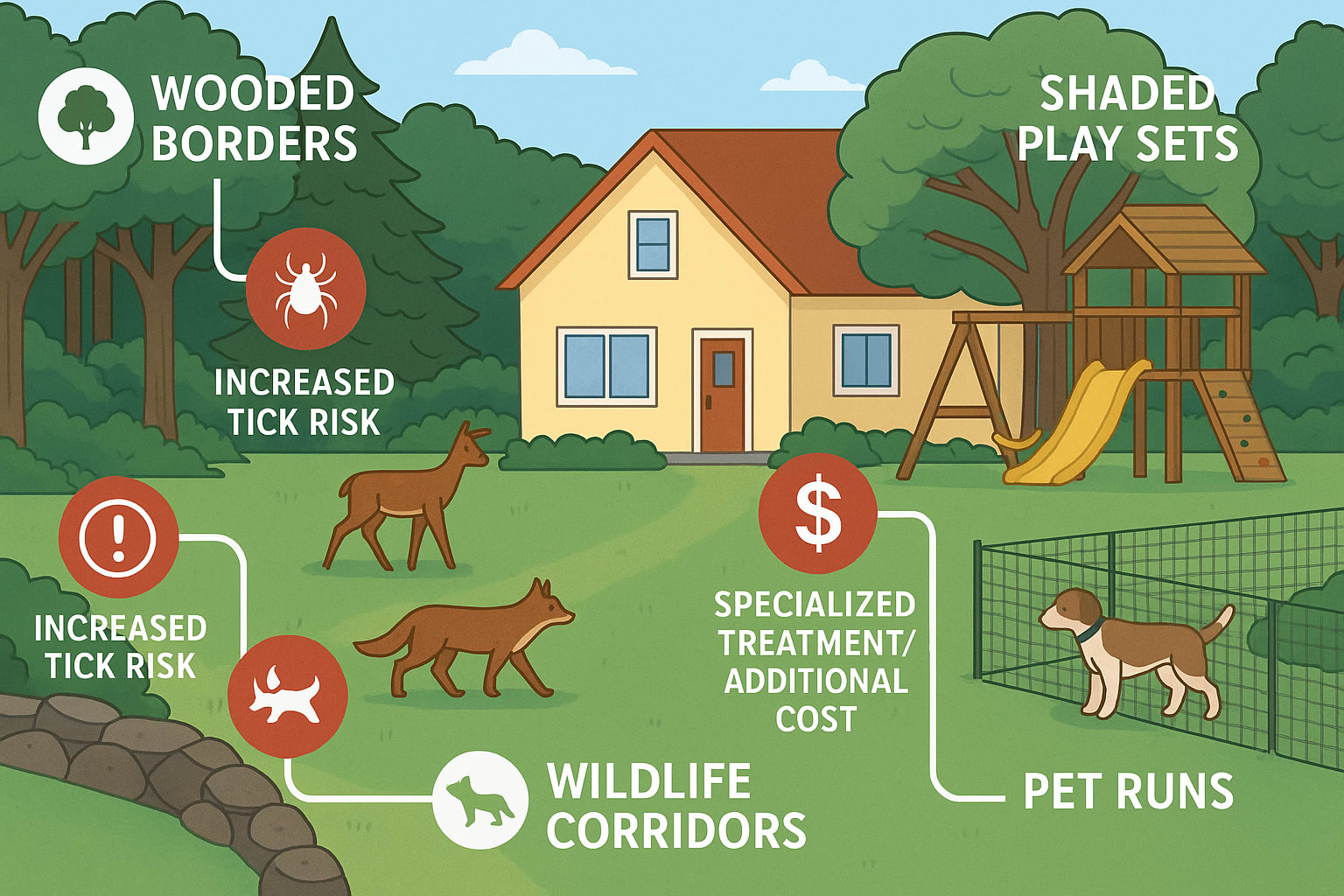 Professional tick control service in Roswell, Georgia