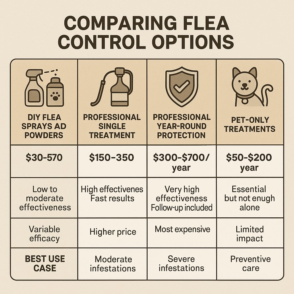 Cost of top rated flea control Sandy Springs