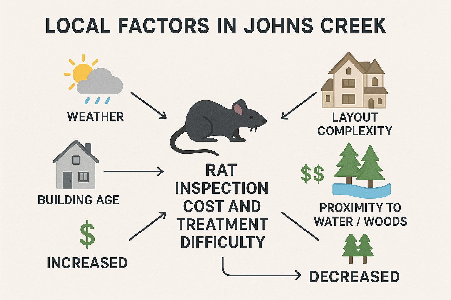 Local factors in johns creek