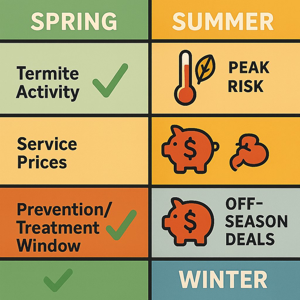 Right Time to Book Termite Services in Alpharetta