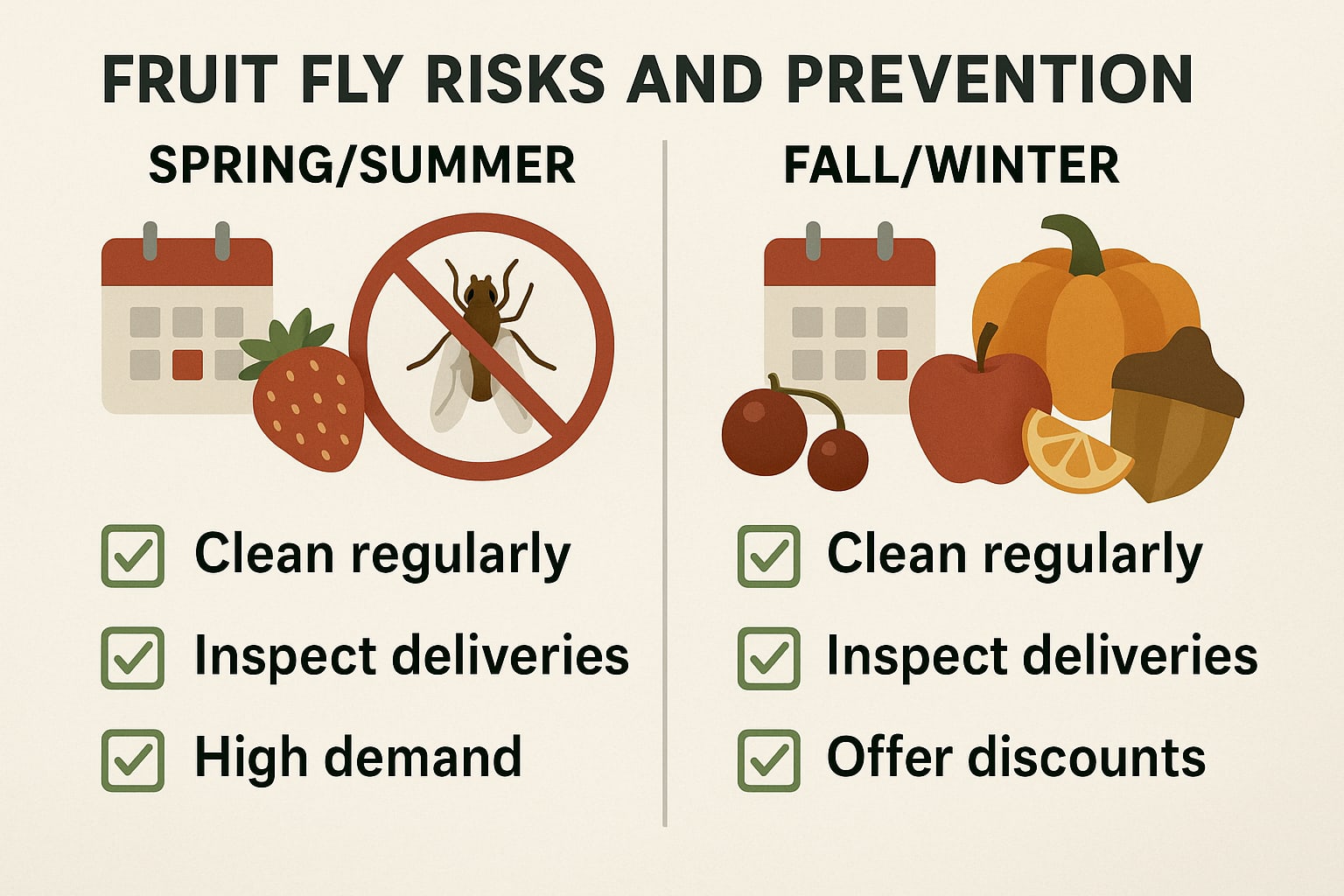 Fruit Fly Risks and Prevention in Alpharetta, GA