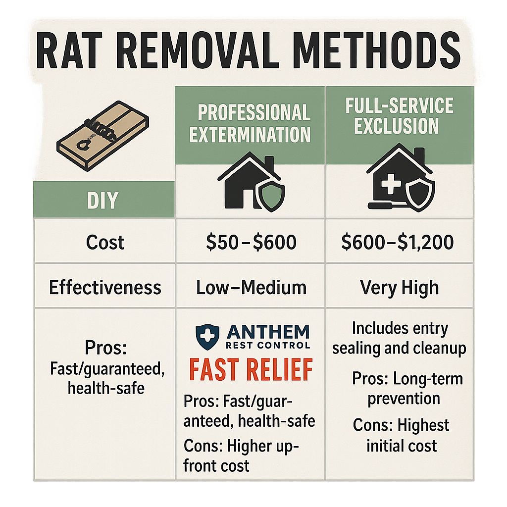 Cost of rat exterminator Roswell Georgia