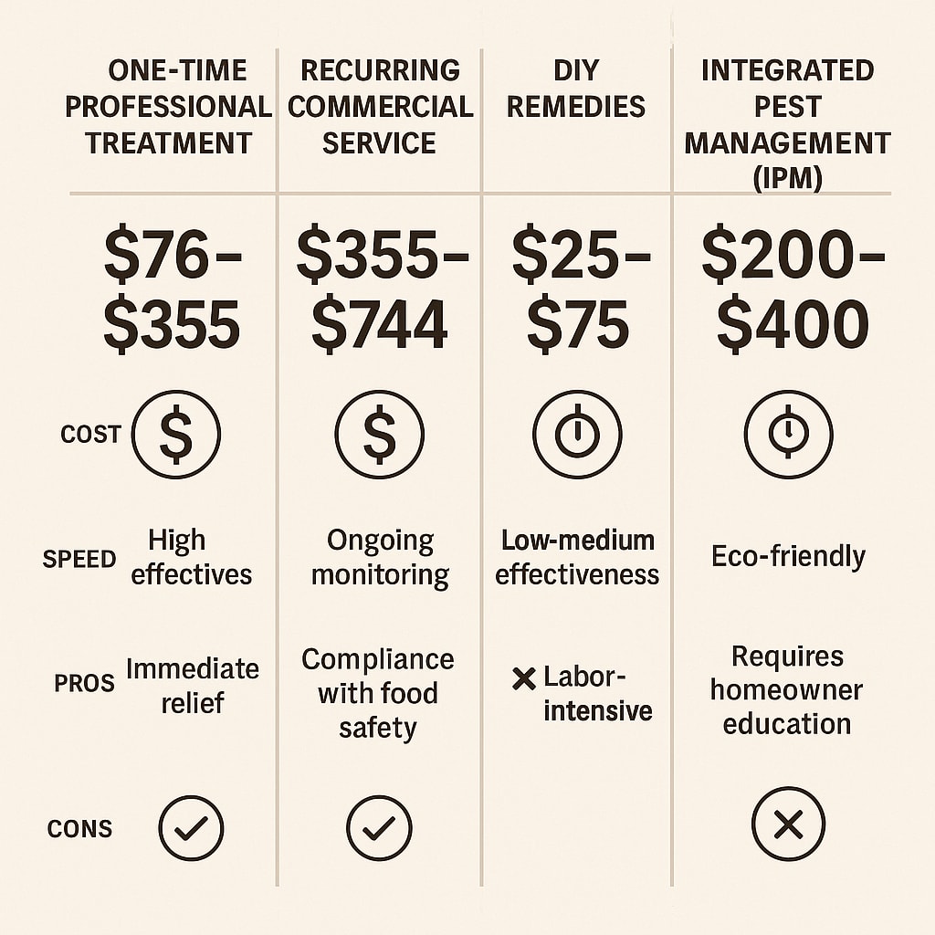 Fruit fly control cost Decatur GA