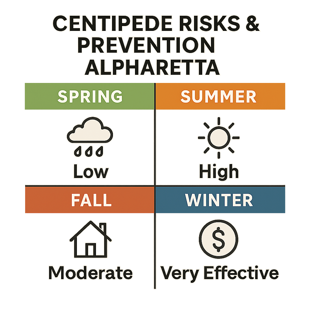 Centipede Risks & Prevention Alpharetta