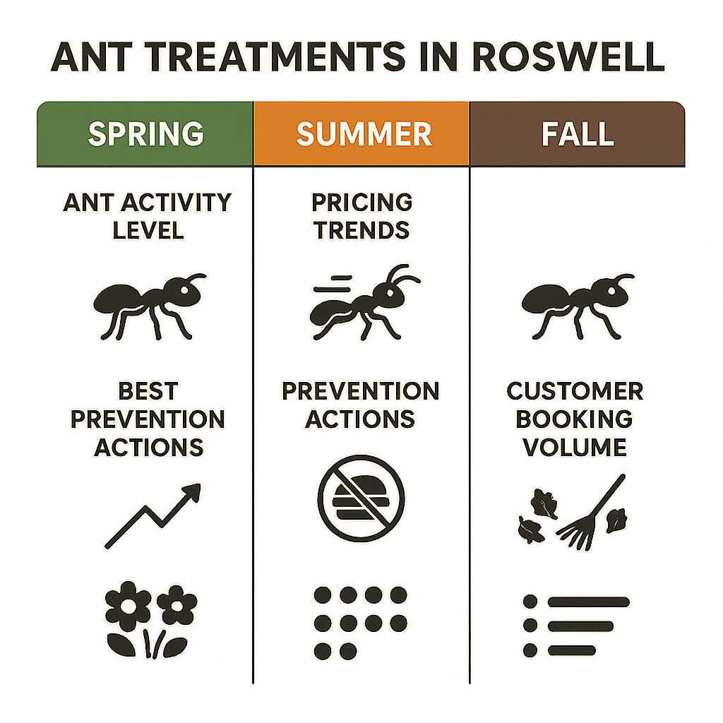 Picking the Right Time for Ant Control in Roswell