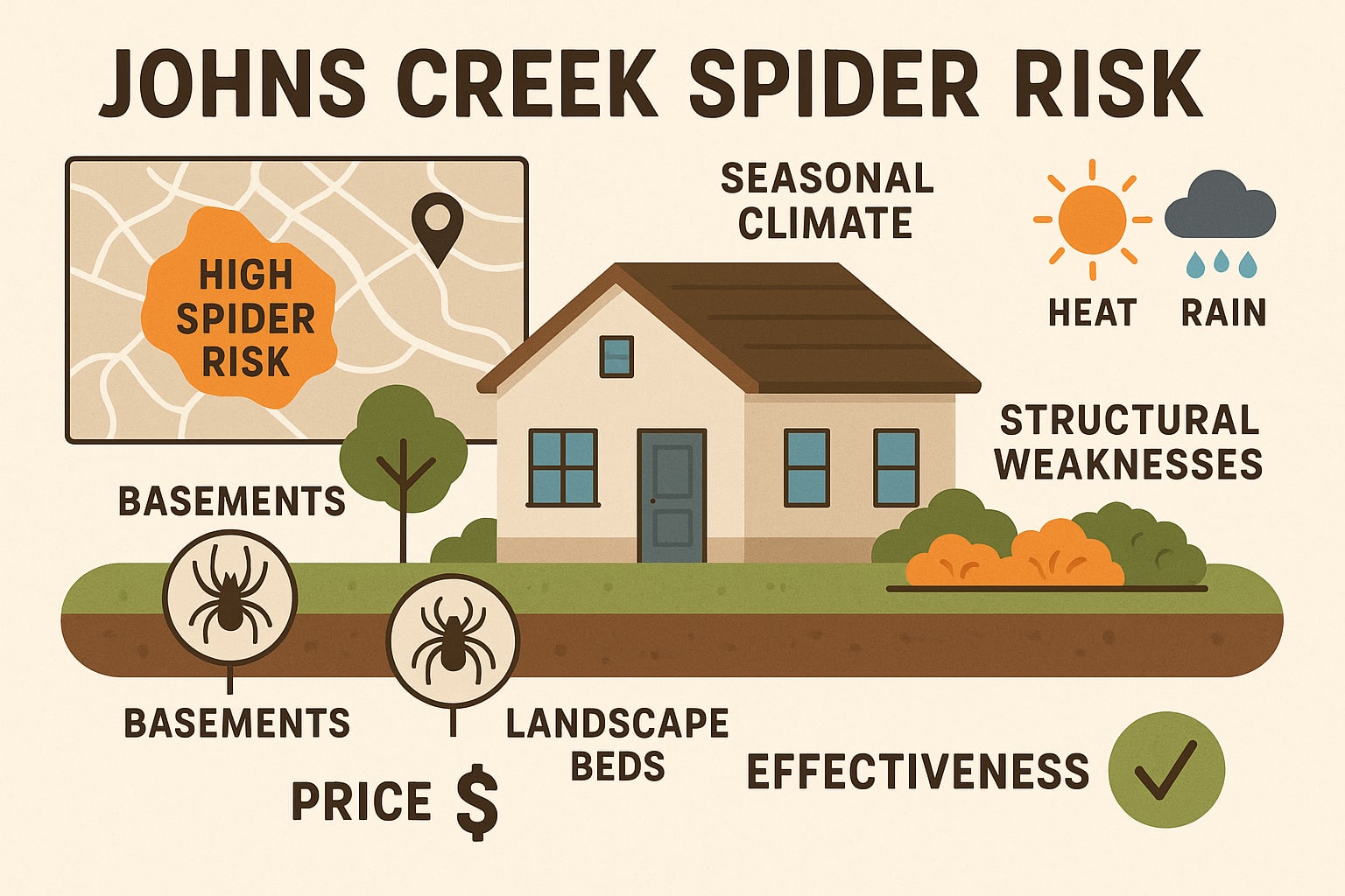 Smart Moves to Keep Spiders (and Their Bills) Out of Your Johns Creek Home