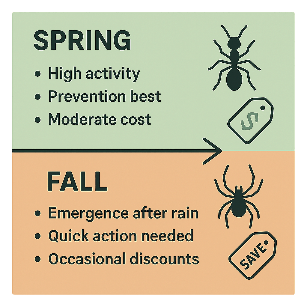 Timing Matters for Millipede Control in Druid Hills