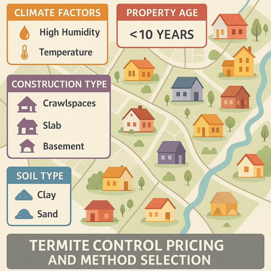 termite control cost in Johns Creek