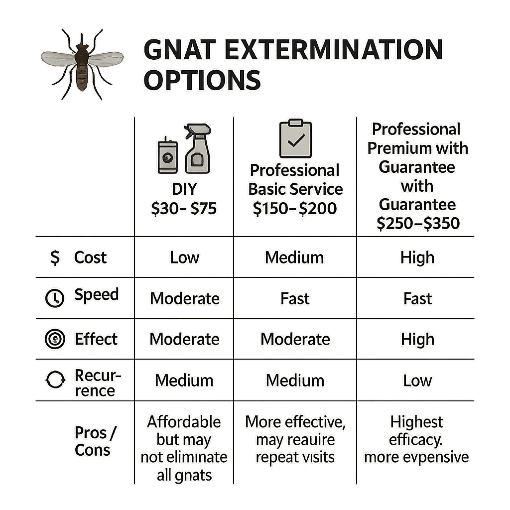 Cost of gnat exterminator Johns Creek GA