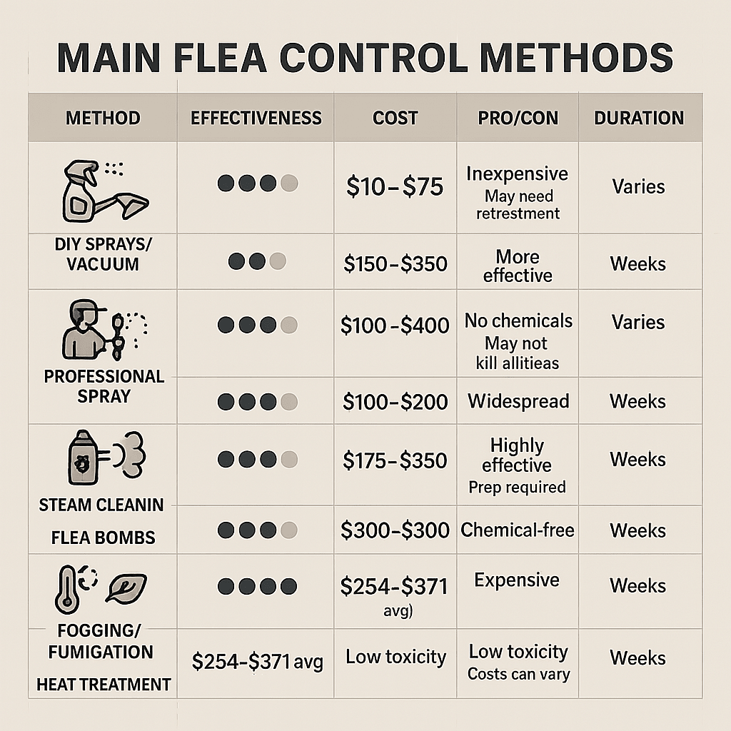 Flea control cost Suwanee GA